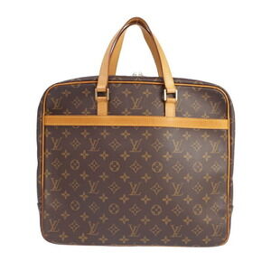 Louis Vuitton Monogram Leather Brown Porte Document Pegasus Business Bag
